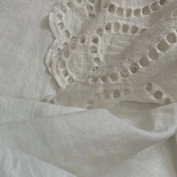 Nordstrom White Eyelet Sleeve Dress - Picture 13 of 13